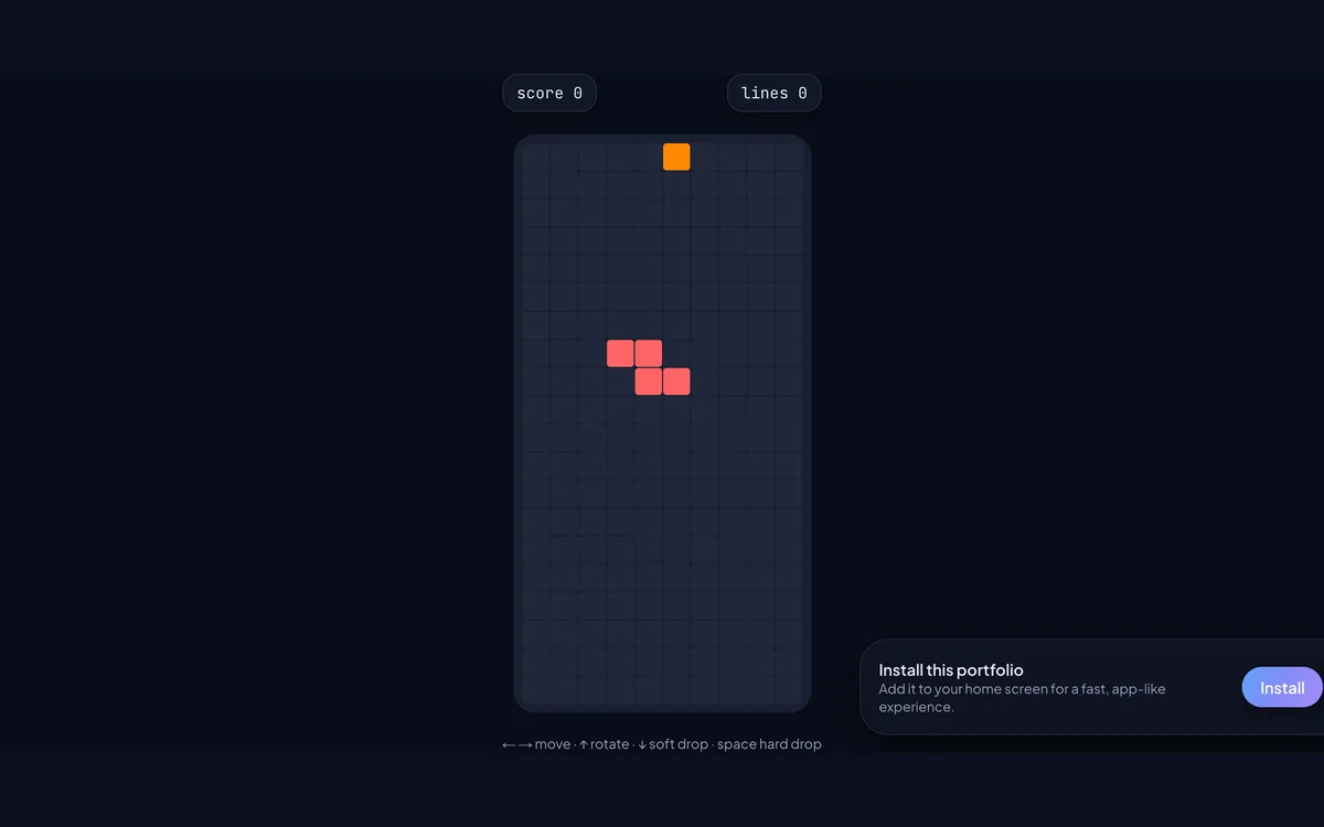 Tetris preview